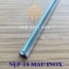 Nẹp Nhôm T 8mm Màu Inox