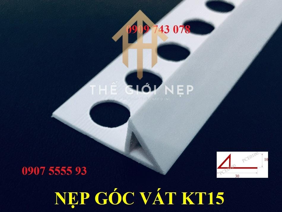 NẸP VÁT GÓC KT15