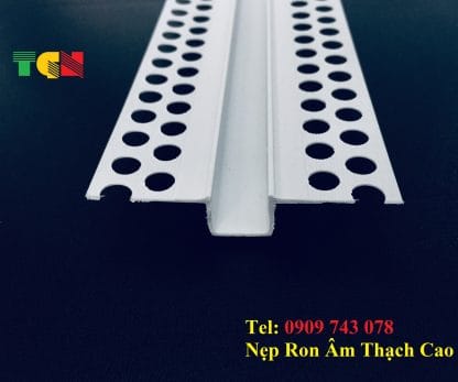 Alternative view of Nẹp Ron Âm Thạch Cao 12mm Màu Trắng