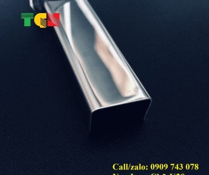 Nẹp U20 Inox Trắng Gương