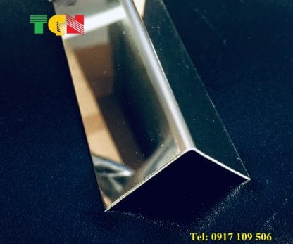 Nẹp Inox V30mm Trắng Gương CR