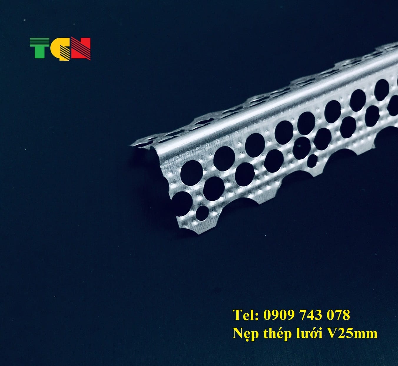 Nẹp Thép Tô Góc V25