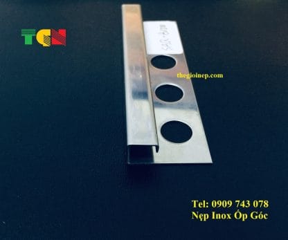 Nẹp Inox Góc Vuông Trắng Gương - Ảnh 3
