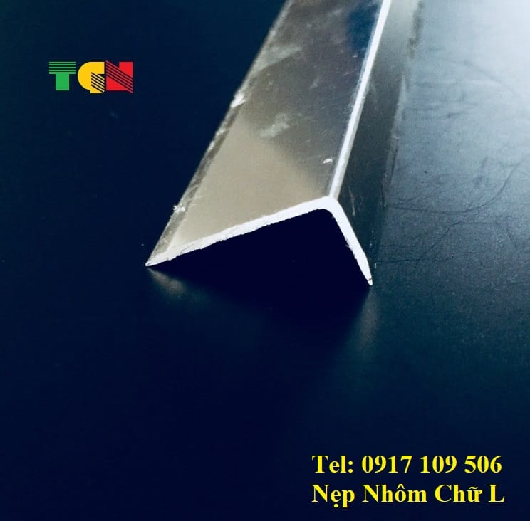 Nẹp Nhôm L20x10 Màu Inox - Ảnh 3