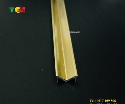 Nẹp M10 Nhôm Vàng Bóng - Ảnh 3