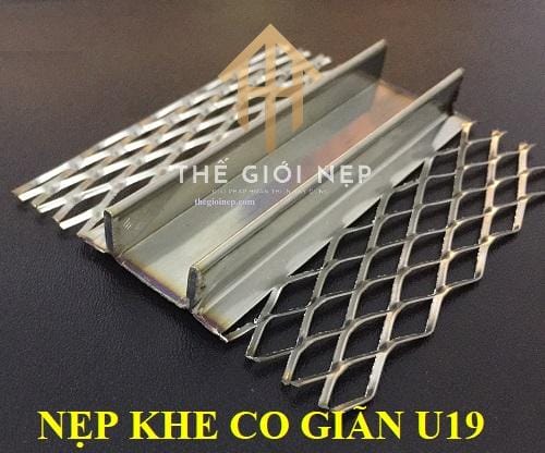 Nẹp Co Giãn Khe Nhiệt - Khe Lún U19mm Inox 304