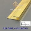 Nẹp Nhôm MB5 Vàng Bóng Sàn Thảm