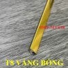 Nẹp Nhôm T 8mm vàng bóng