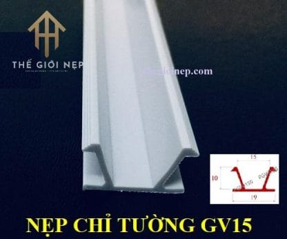 Nẹp Chỉ Âm Tường GV15-W