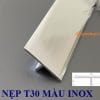 Nẹp Nhôm T30mm Màu Inox