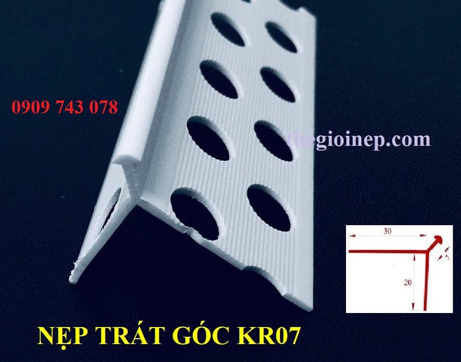 Nẹp Tô Trát Góc CRV7-RW - Ảnh 2