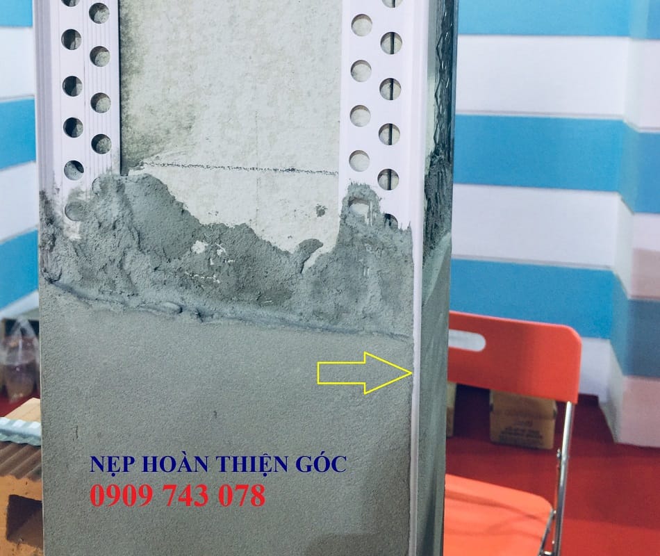 THI CÔNG NẸP TÔ TRÁT GÓC CẠNH