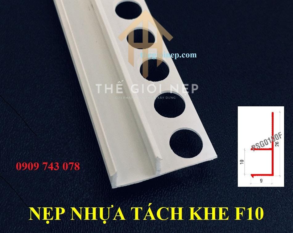 NẸP NHỰA PHÂN TÁCH F10