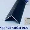 Nẹp Nhôm V20mm Màu Đen