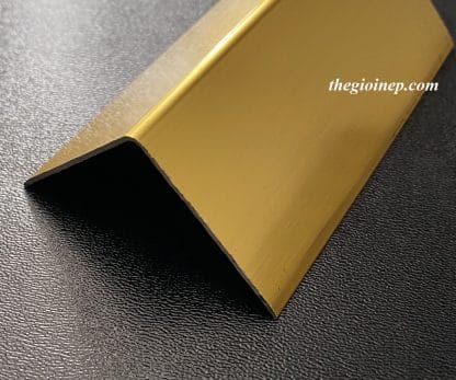 Nẹp Nhôm V40mm Vàng Bóng
