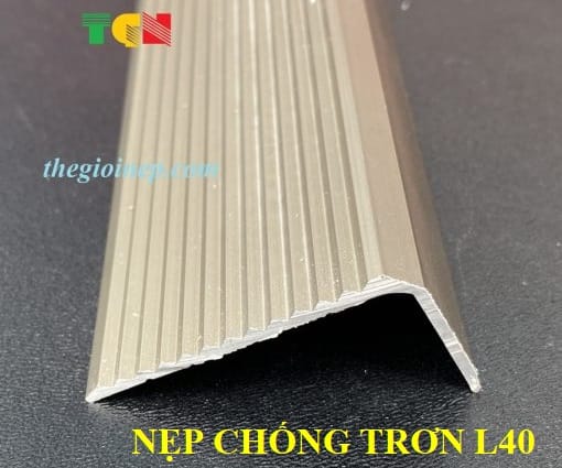 Nẹp Chống Trơn Mũi Bậc L40x20-SBM
