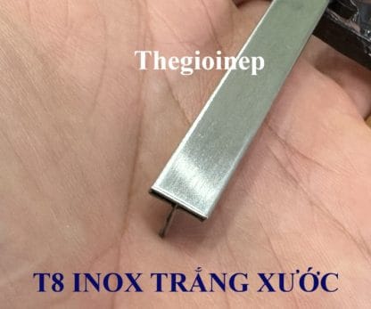 Alternative view of Nẹp T 8mm Inox Trắng Xước