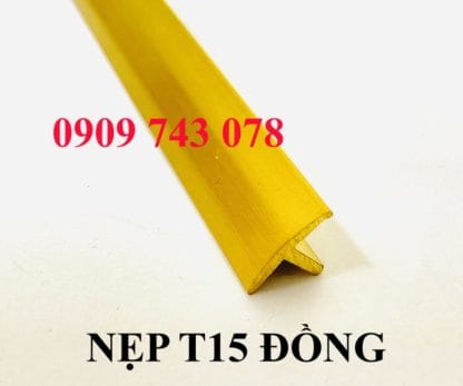 Alternative view of Nẹp Đồng T15 Trơn