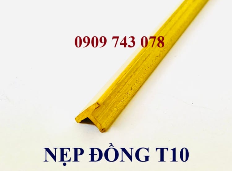 Thanh đồng T10 trơn