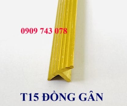 Nẹp Đồng Gân T15MM