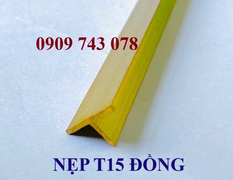 NẸP DONG T15 TRƠN THẲNG