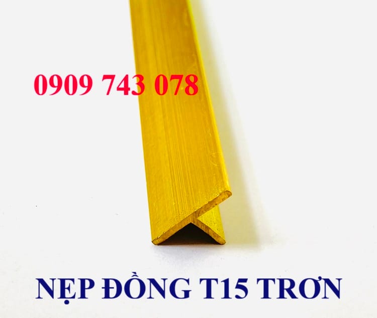 Thanh T15 Đồng trơn thẳng