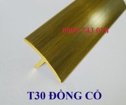 Nẹp T30 Màu Đồng Cổ