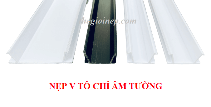 Nẹp Nhựa Chỉ Âm Tường