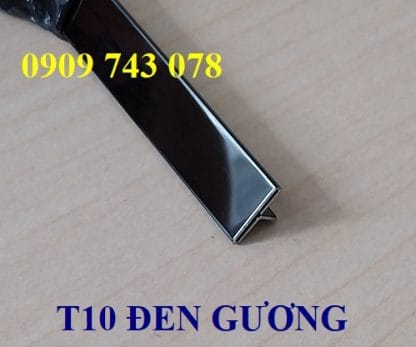 Nẹp T15 Inox Gương Đen