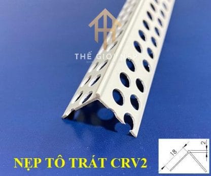 Nẹp Nhựa V Góc Trát Tường CRV2