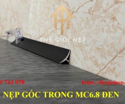 Alternative view of Nẹp Góc Trong MC6.8 Nhôm Màu Đen
