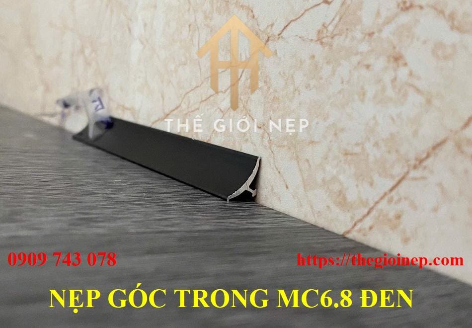 NẸP GÓC TRONG MAU DEN